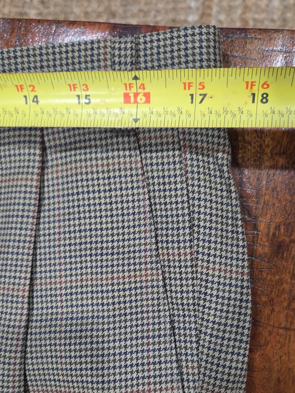 Polo University By Ralph Lauren Wool Tweed Dress Pants